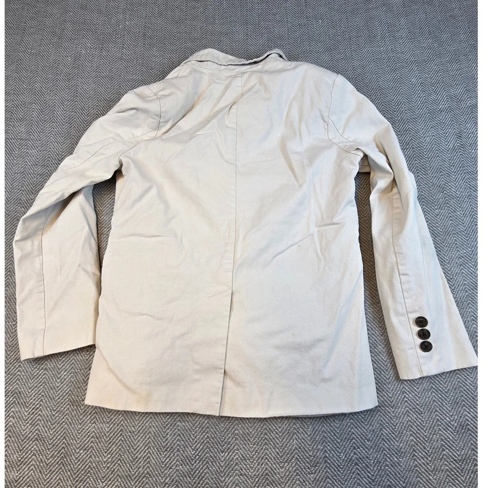 Unbranded canvas blazer